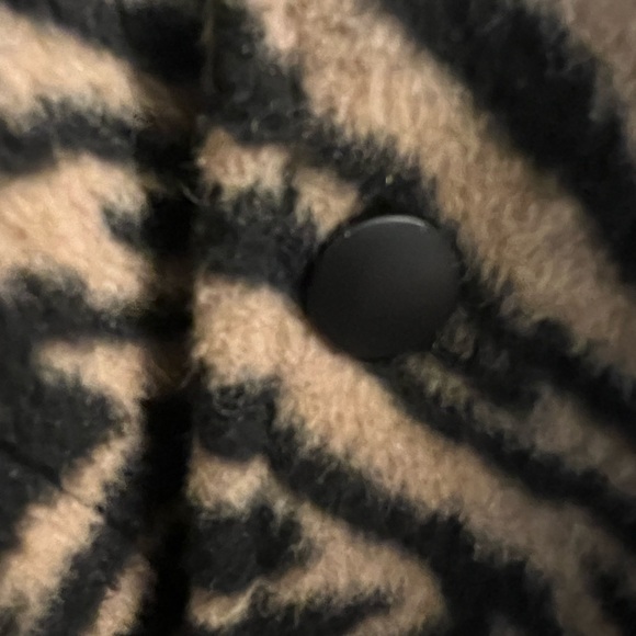 Straight to Hell Men's Zebra Print Bomber Jacket - Picture 6 of 14